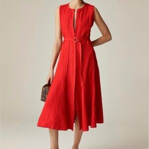J. Crew Linen Dress